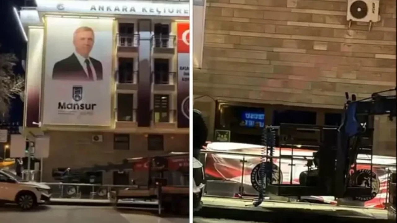 CHP'den istifa sonrası ilk hamle! Mansur Yavas'ın posterini kaldırdı