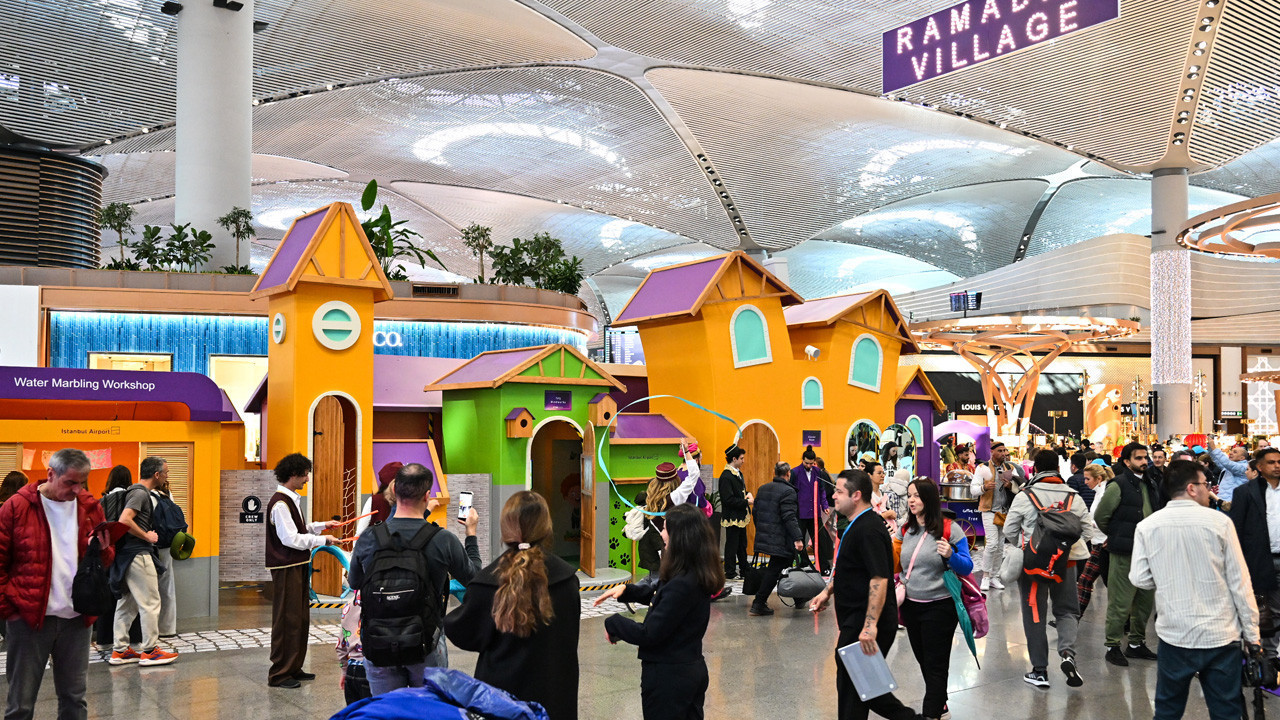 İstanbul Havalimanı'nda "Ramazan Köyü" kuruldu