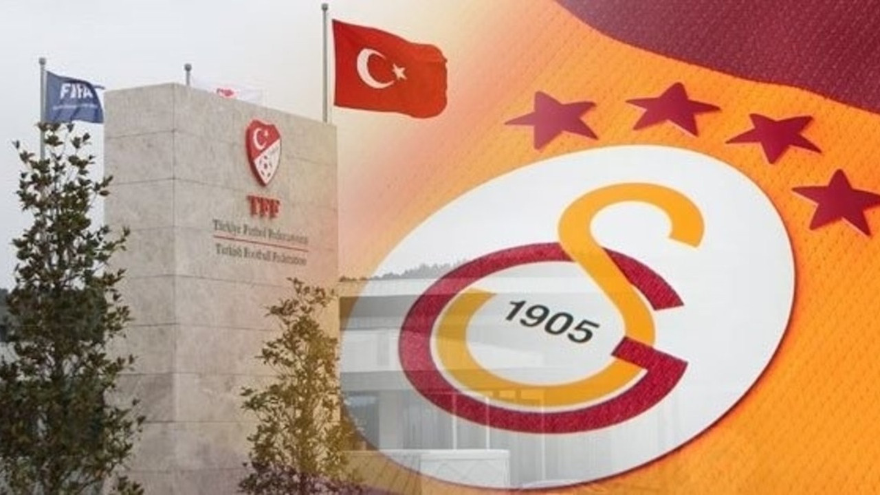 TFF'den Galatasaray'a göndermeli yanıt!