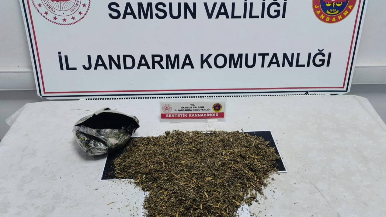 Samsun'da uyuşturucu operasyonu: 2 kişi gözaltında...