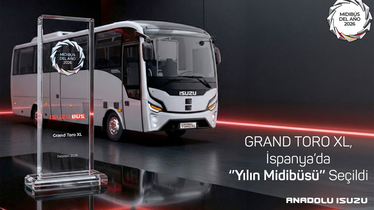 Anadolu Isuzu’nun yeni lodeli Grand Toro XL İspanya’da yılın lidibüsü seçildi