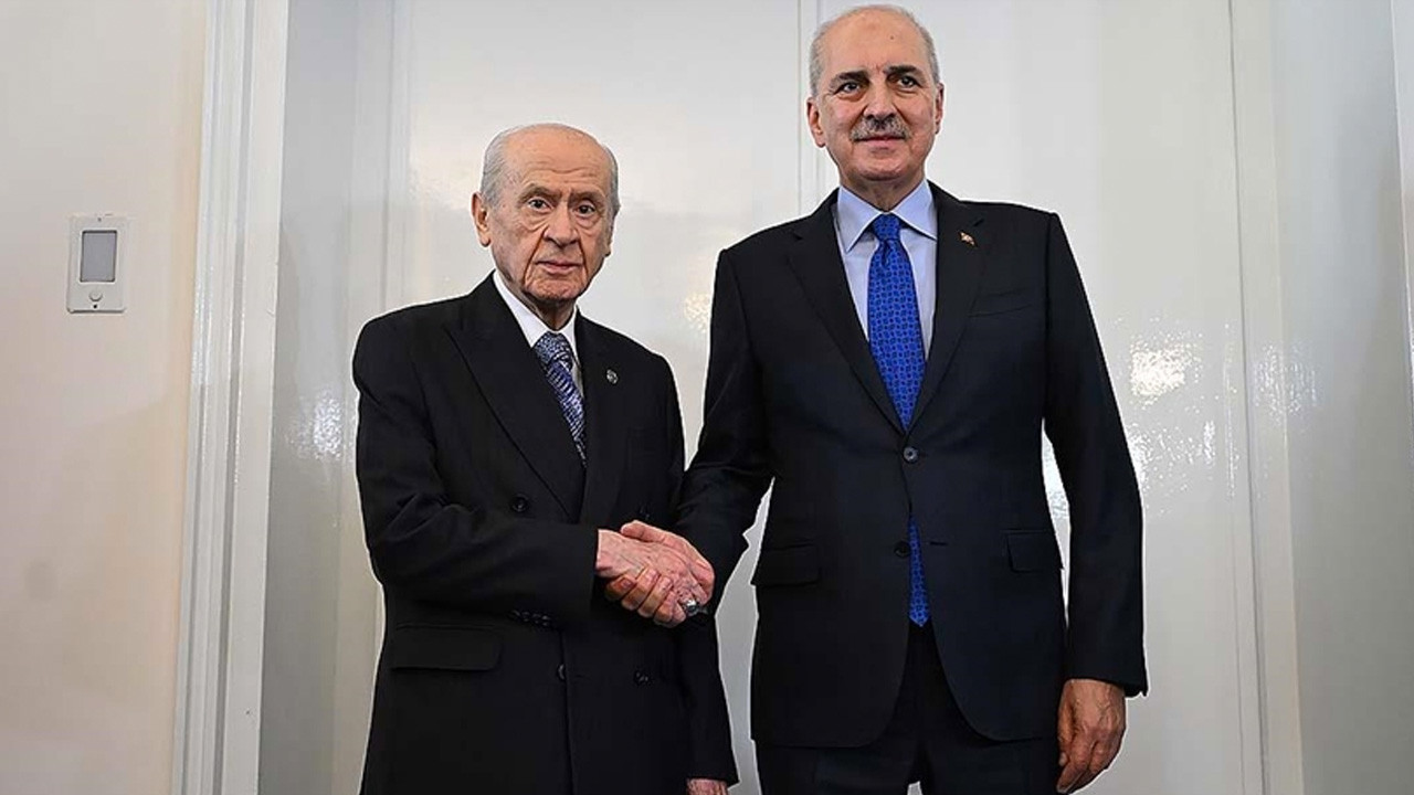 TBMM Başkanı Kurtulmuş, MHP Genel Başkanı Bahçeli'yi ziyaret etti