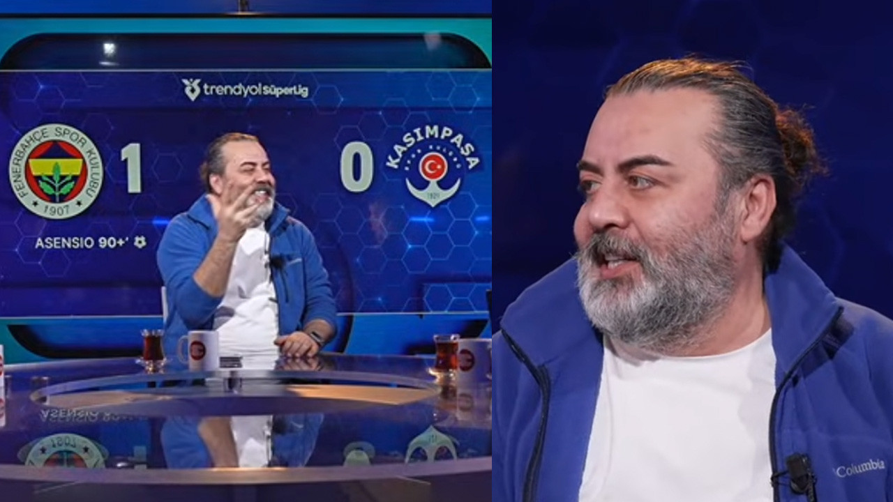 Fenerbahçe kazandı diye sevinen Emre Bol canlı yayında gelen haberle yıkıldı