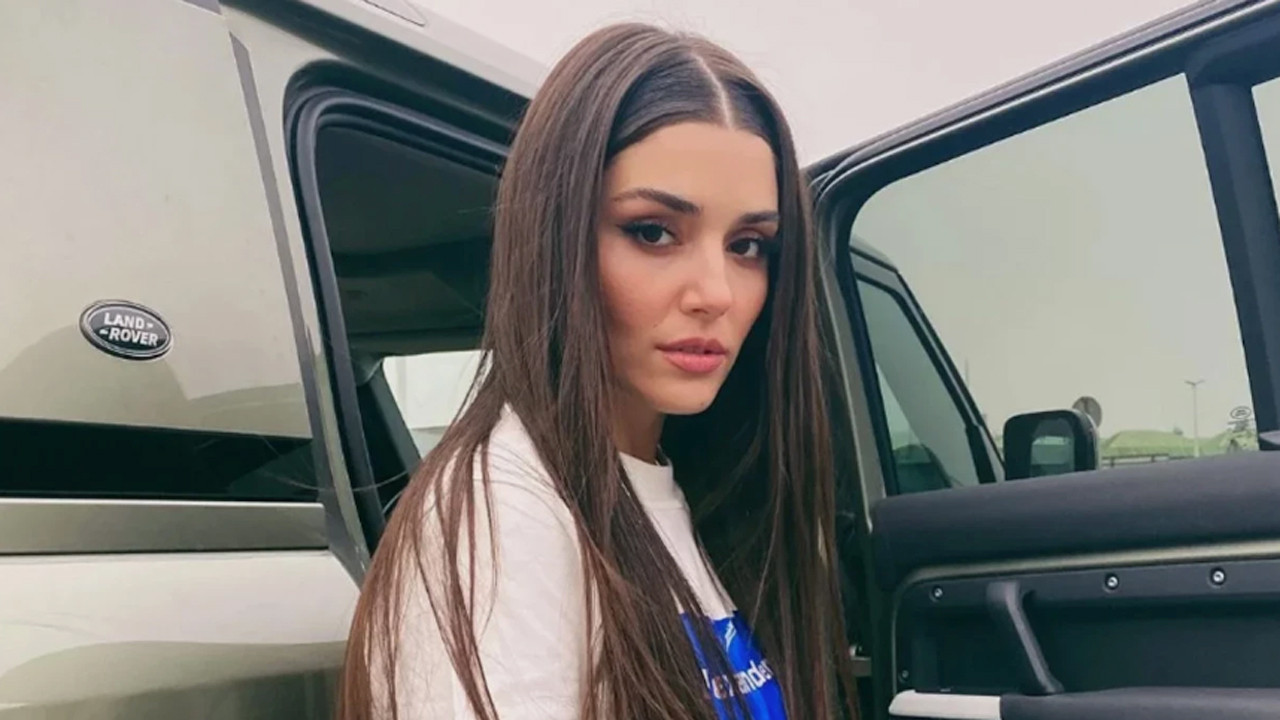 Hande Erçel'den yürek ısıtan paylaşım! ''Yakışıklım'' notu kısa sürede sosyal medyayı salladı