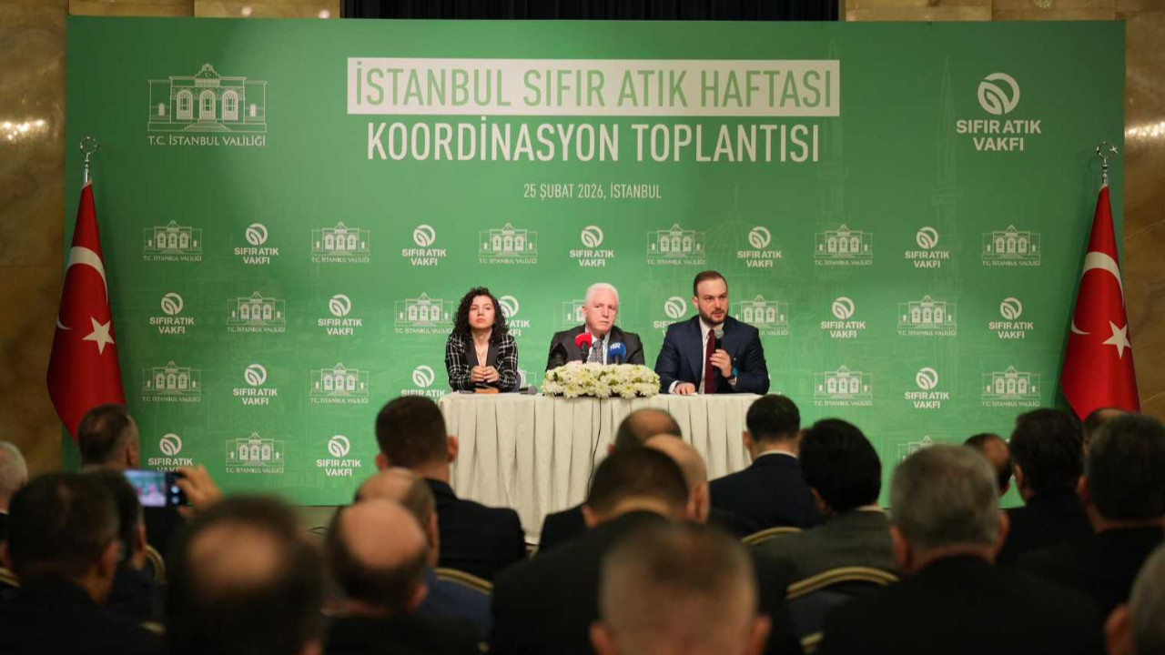 Dünyaya model olacak “İstanbul Sıfır Atık Haftası” için ortak seferberlik