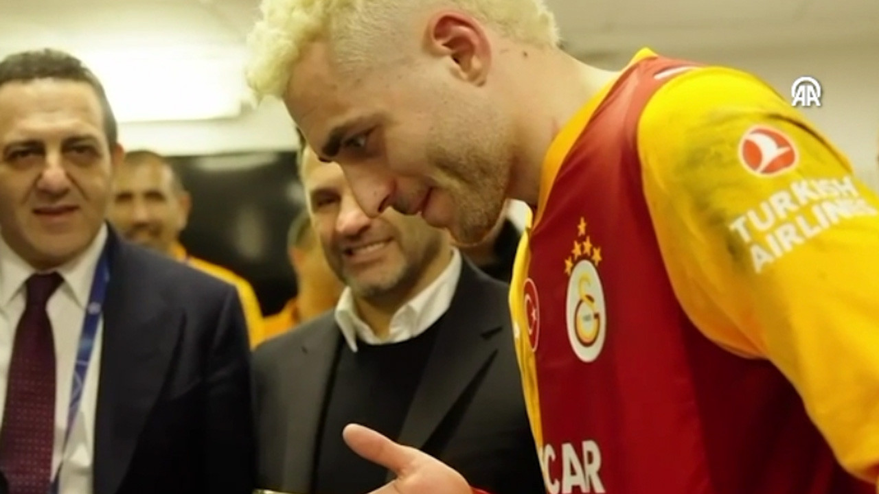 Cumhurbaşkanı Erdoğan, Şampiyonlar Ligi'nde son 16 turuna yükselen Galatasaray'ı kutladı