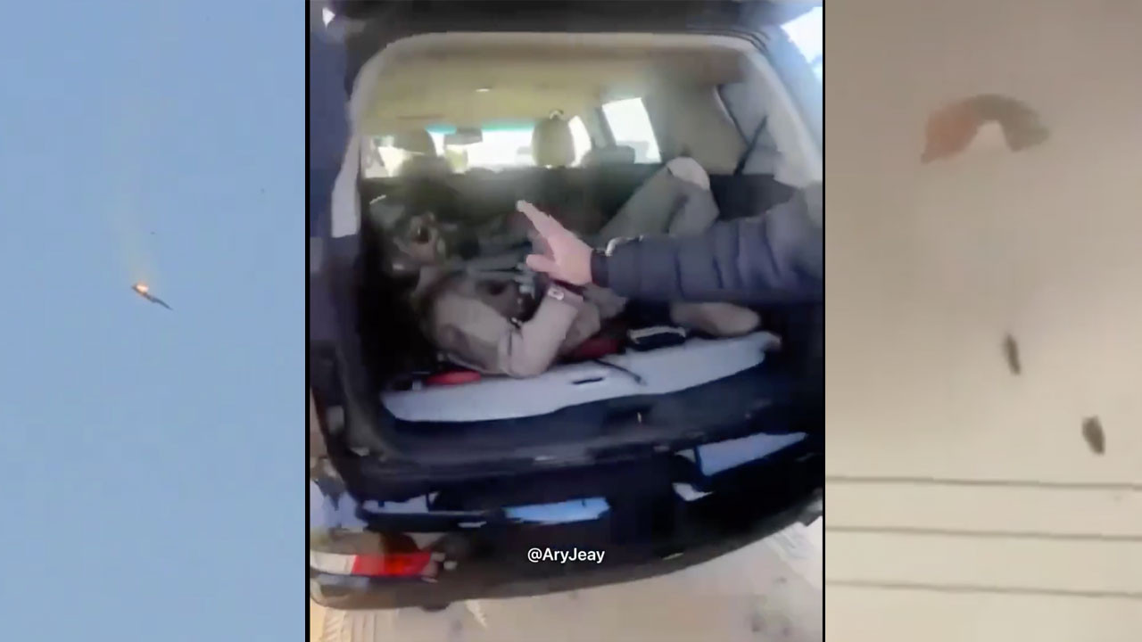 İran İsrail savaşında ABD uçağı vuruldu pilotu bag…