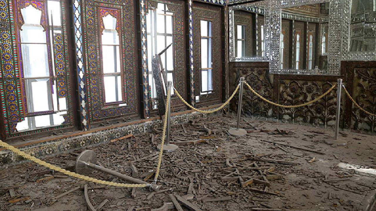 Tahran’daki saldırılar UNESCO listesindeki sarayı da etkiledi