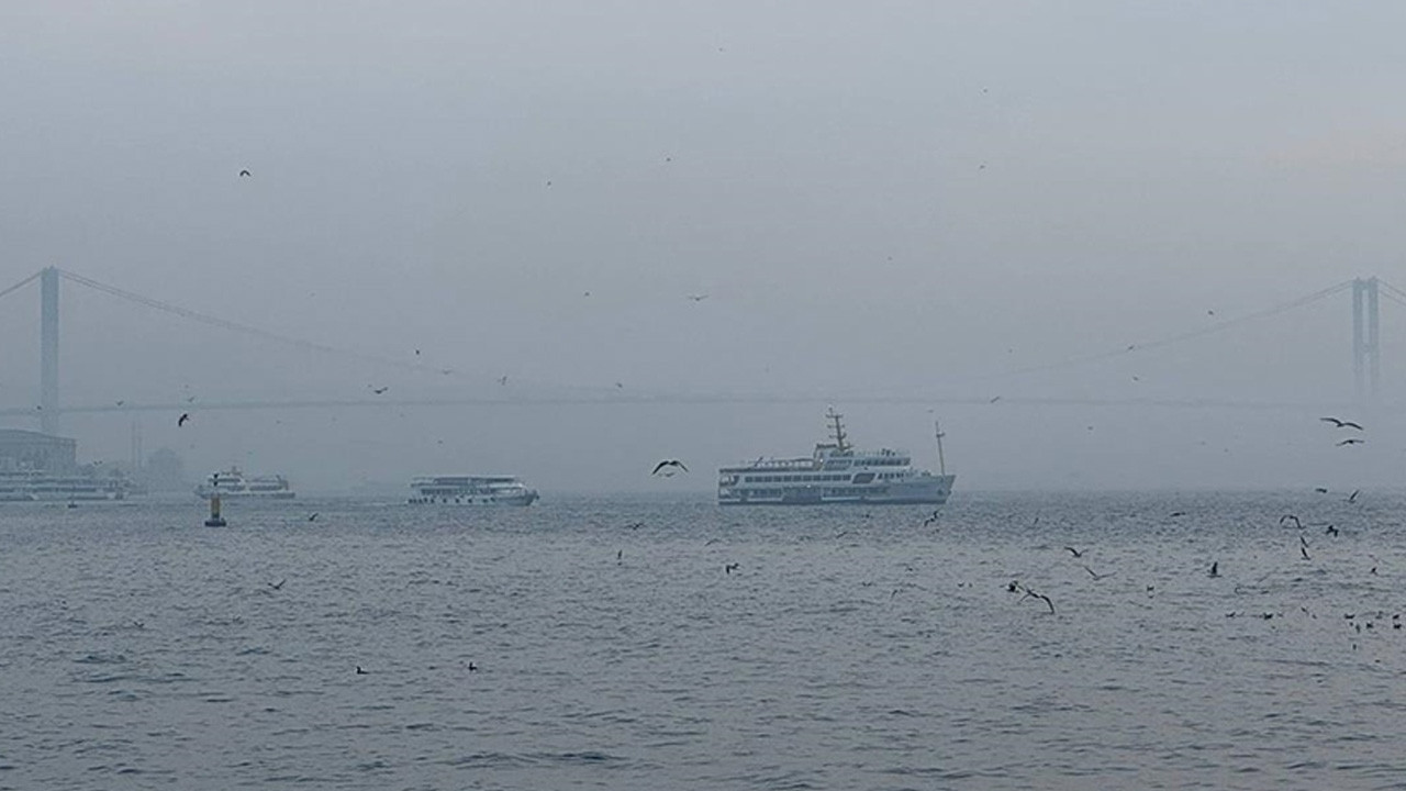 İstanbul'da bazı vapur seferleri iptal edildi