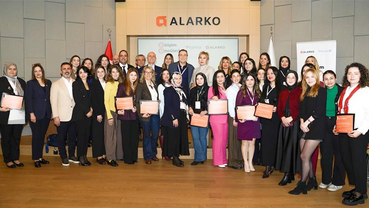 Alarko Holding'den 25 kadın girişimciye hibe desteği
