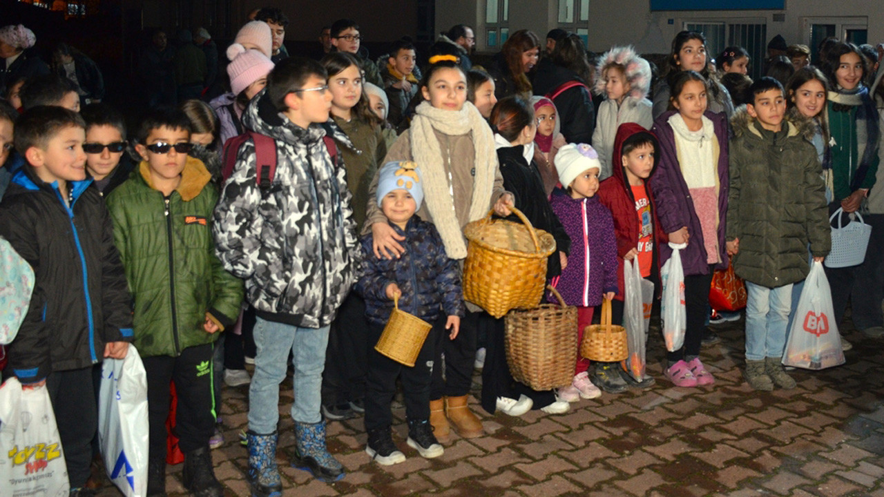 Amasya'da Ramazan'da sepet sallama geleneği ilgi çekiyor