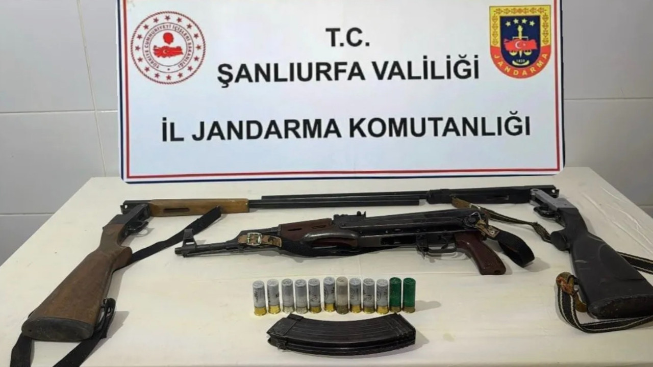 Şanlıurfa'da silah kaçakçılığı! 3 zanlı gözaltına alındı...