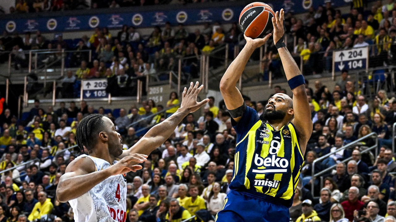 Fenerbahçe Beko Monaco'yu rahat geçti üst üste 9. galibiyet