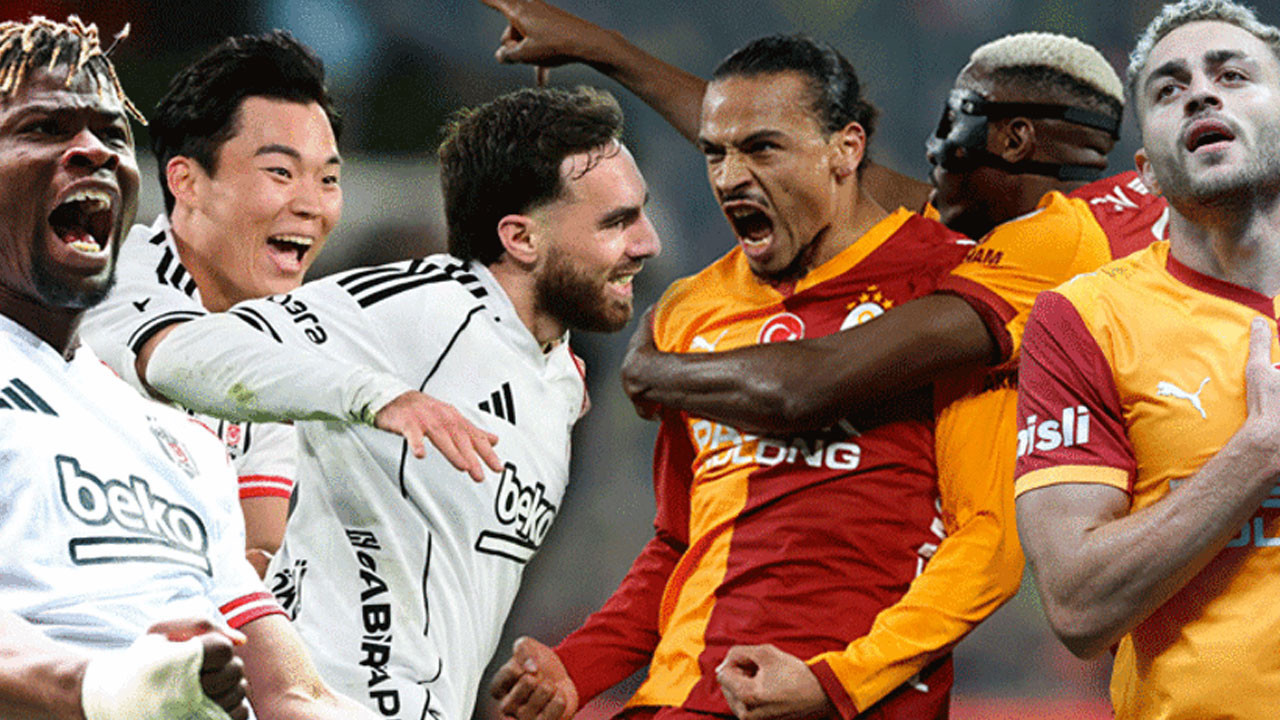 Beşiktaş - Galatasaray Süper Lig derbi maçı