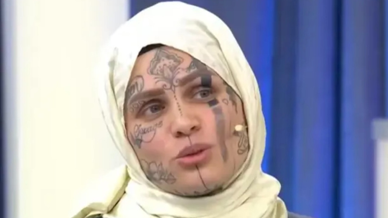 Yüzündeki dövmelerle gündem olan Nazan Ünal'ın yeni işi şaşırttı...