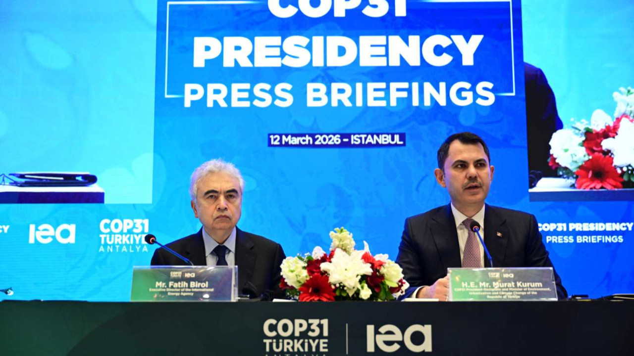 Bakan Kurum: Enerji güvenliği ile iklim hedeflerini birbirini tamamlayan iki temel unsur olarak ele alacağız