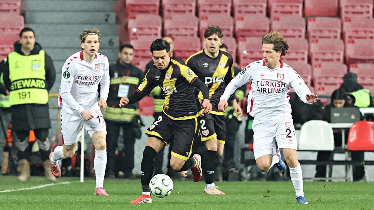 Samsunspor Konferans Ligi'nde avantajı rakibe kaptırdı