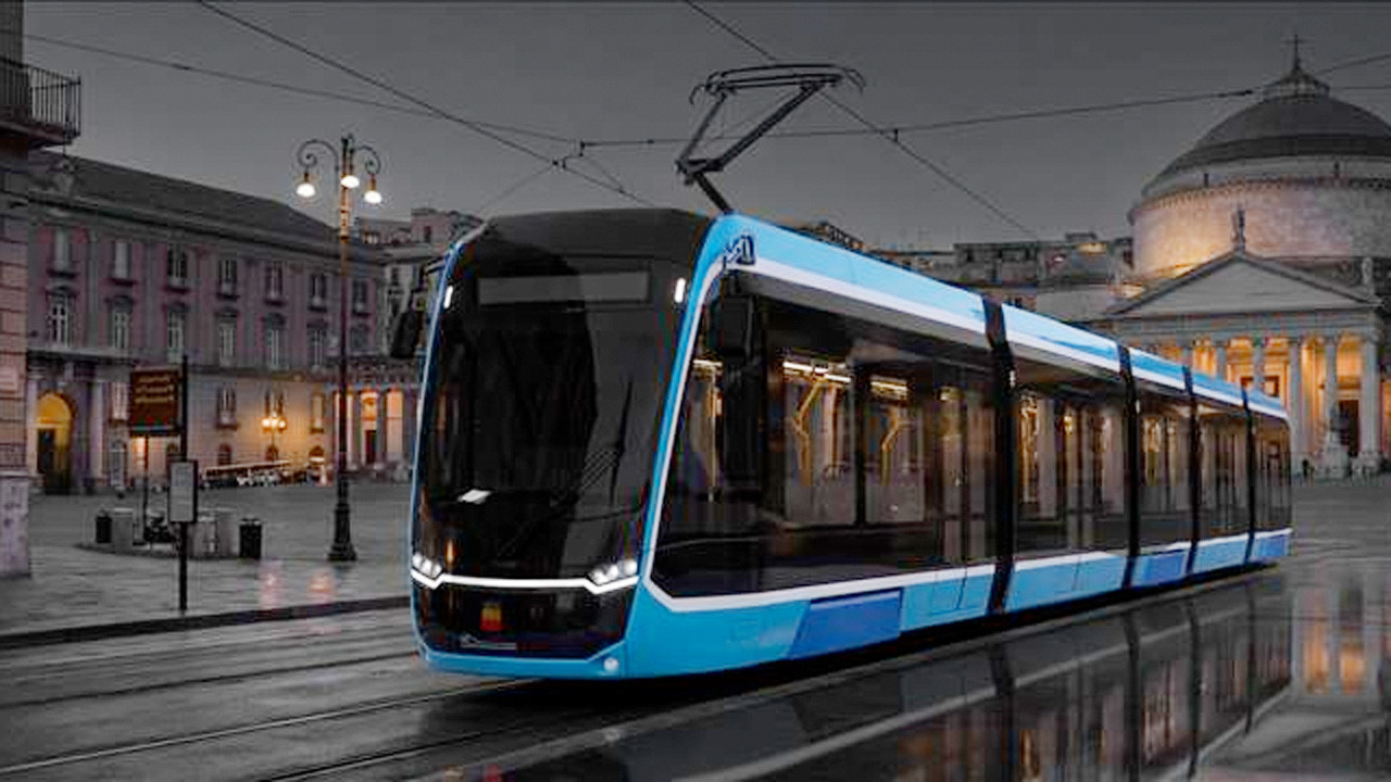 Bozankaya'nın Napoli tramvay projesindeki araç sayısı 50'ye ulaştı