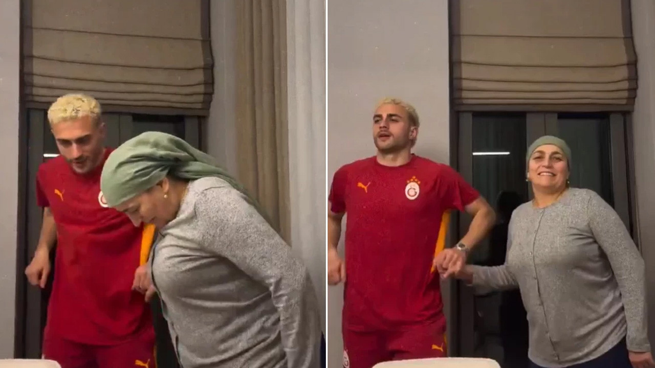 Barış Alper Yılmaz annesiyle horon oynadı! Galibiyet kutlaması gündem oldu