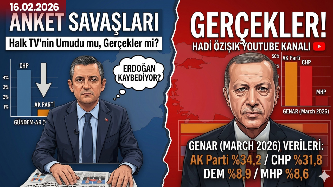 Halk TV'ye şok! Gündemar anketi vs GENAR verileri: Hangisi gerçeği yansıtıyor?