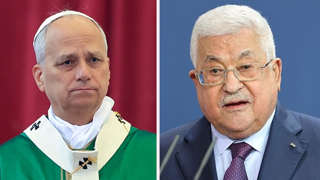 Papa 14. Leo ve Filistin Devlet Başkanı Abbas telefonda Orta Doğu'daki krizi görüştü