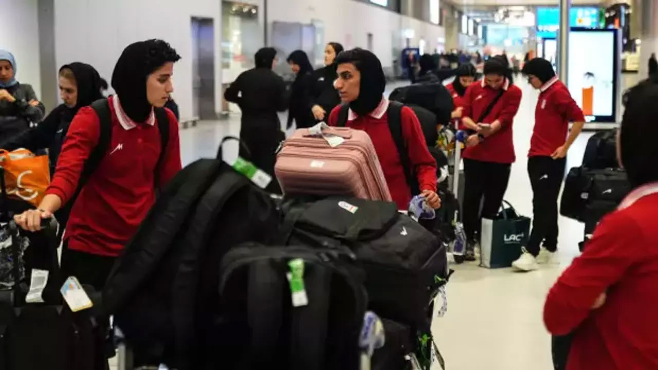 İran Milli Kadın Futbol Takımı, İstanbul'a geldi!