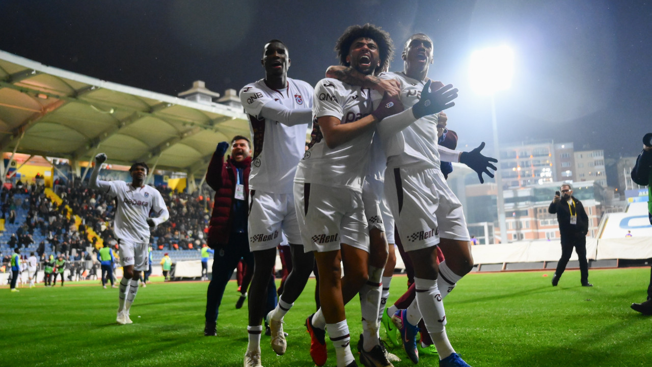 Trabzonspor, deplasmanda Eyüpspor'u 1-0 mağlup etti