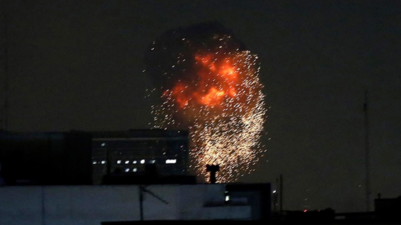 İran Katar'da vurduğu gaz tesislerine yeniden saldırdı yangın çıktı
