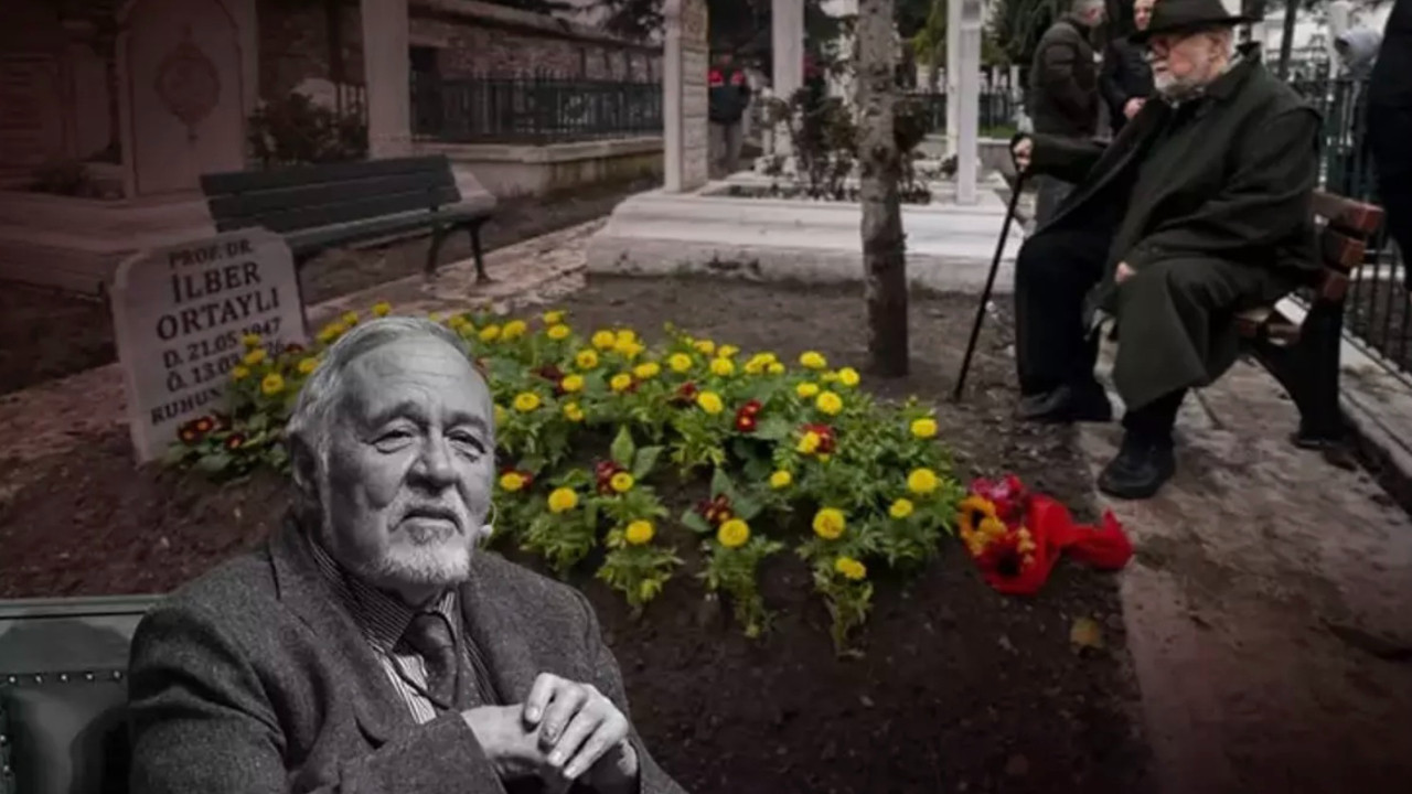 Celal Şengör dostu İlber Ortaylı'yı mezarını ziyaret etti: "Nur içinde yat sevgili dostumuz"