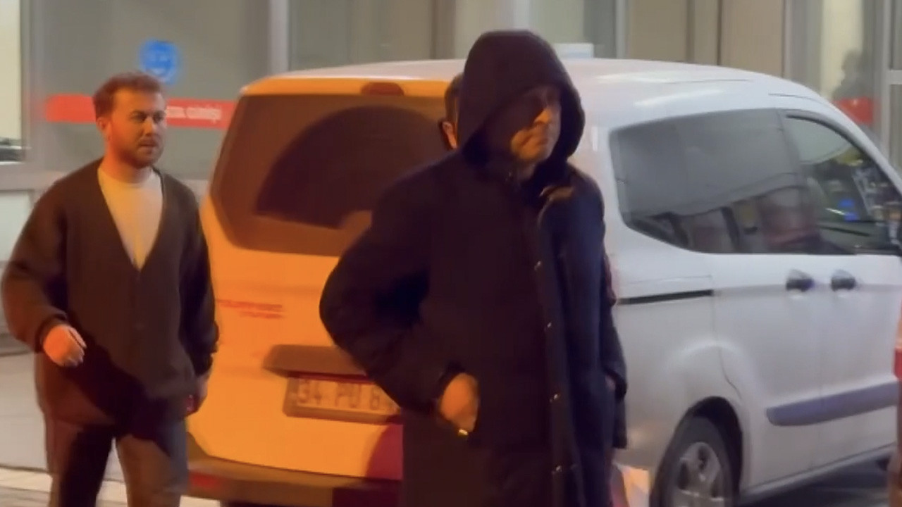 Gözaltına alınan Burak Elmas'tan ilk görüntü! Hastaneden böyle ayrıldı