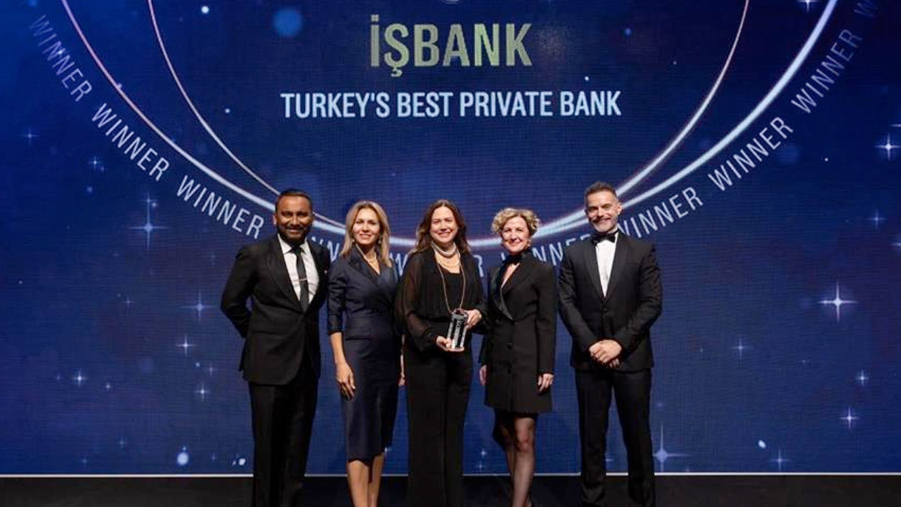 İş Bankasına "Özel Bankacılık Alanında Türkiye'nin En İyi Bankası" ödülü