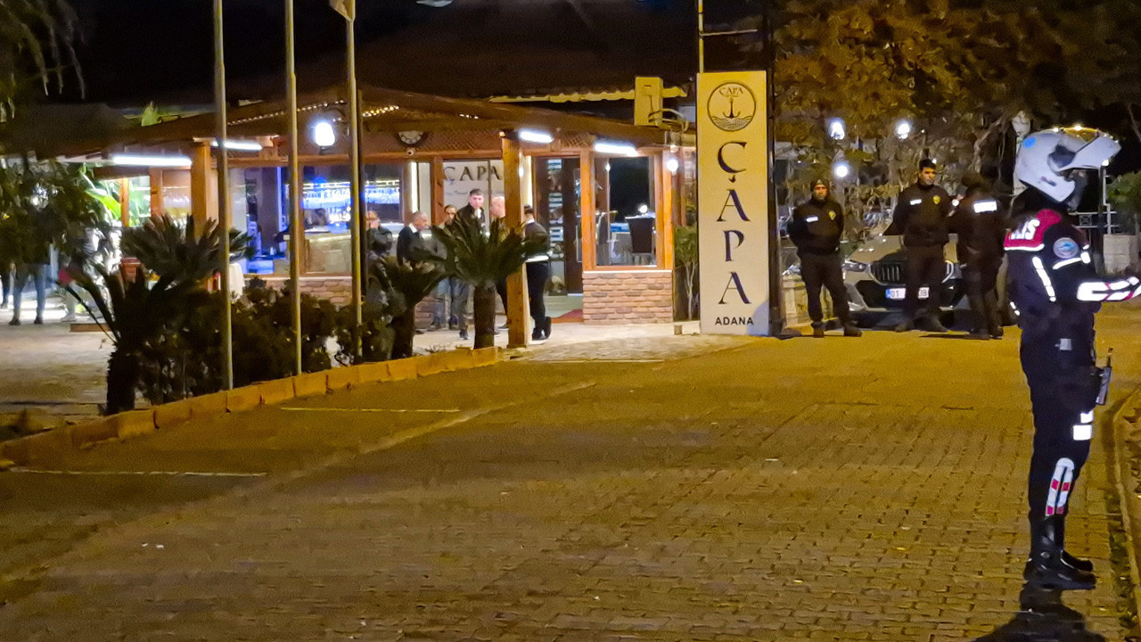 Adana'da restoranda silahlı kavga! 1 kişi öldü, 1 kişi yaralandı