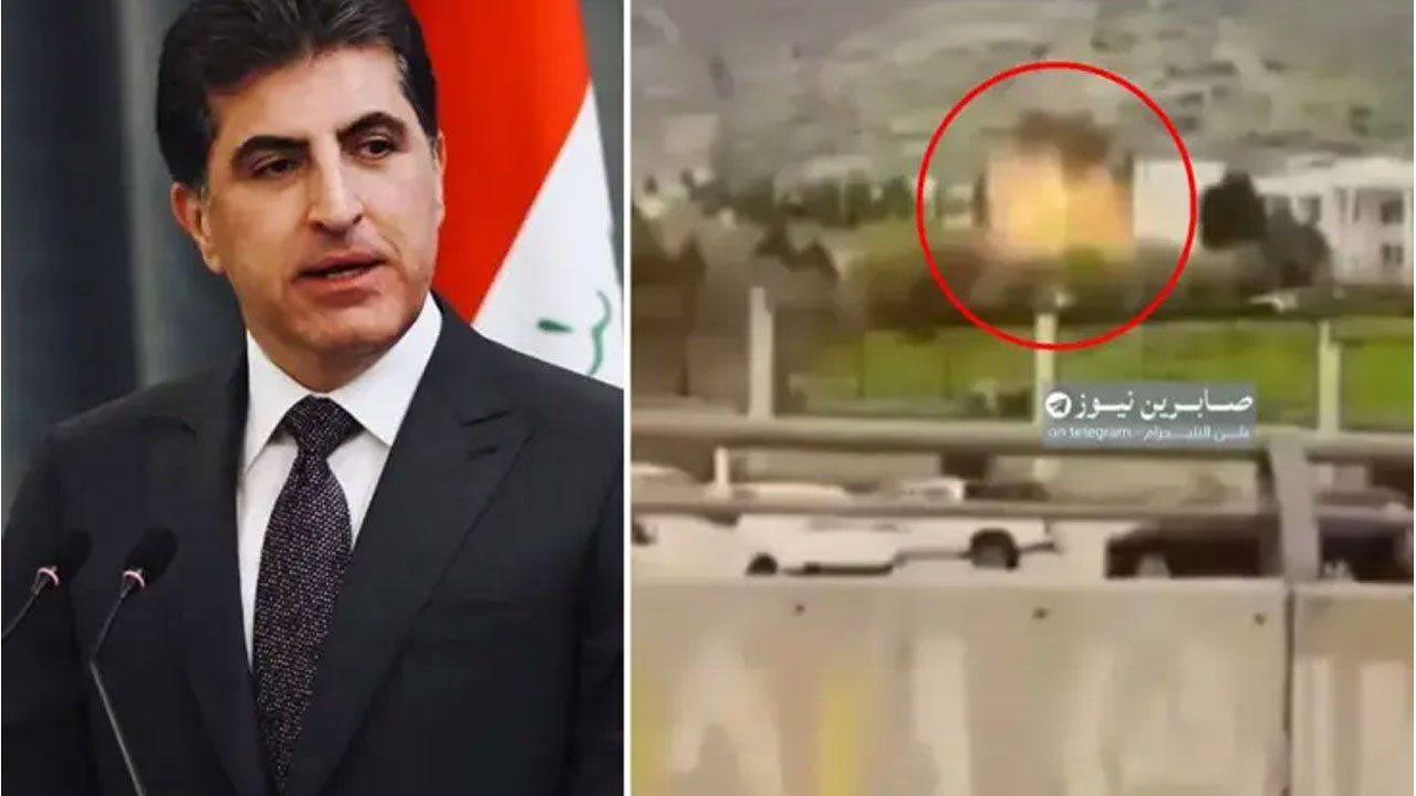 Neçirvan Barzani'nin konutuna saldırı! Duhok'taki ev, dronların hedefi oldu