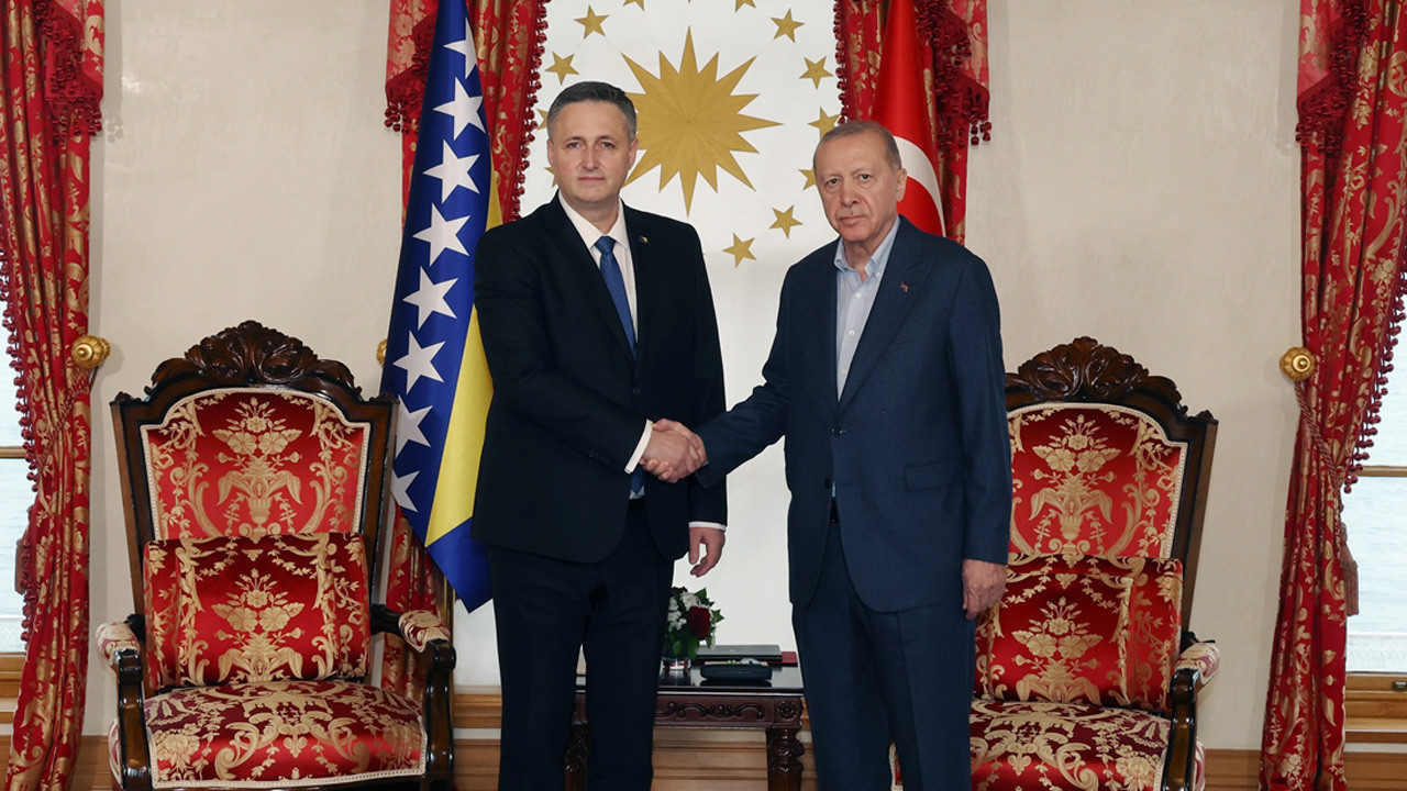 Cumhurbaşkanı Erdoğan, Becirovic'i resmi törenle karşıladı