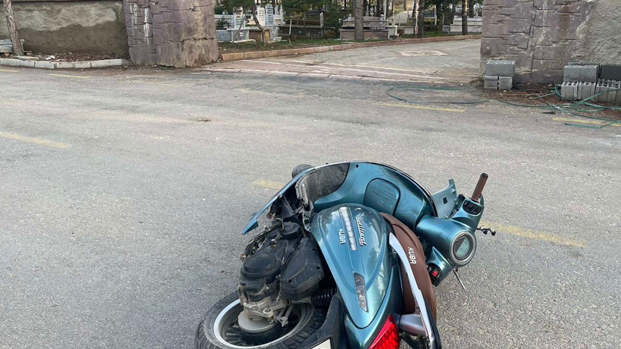 Kullandığı motosiklet duvara çarpan 11 yaşındaki çocuk öldü