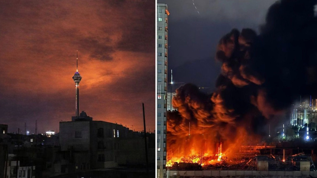 ABD-İsrail'in hedefindeki Tahran'da patlama sesleri