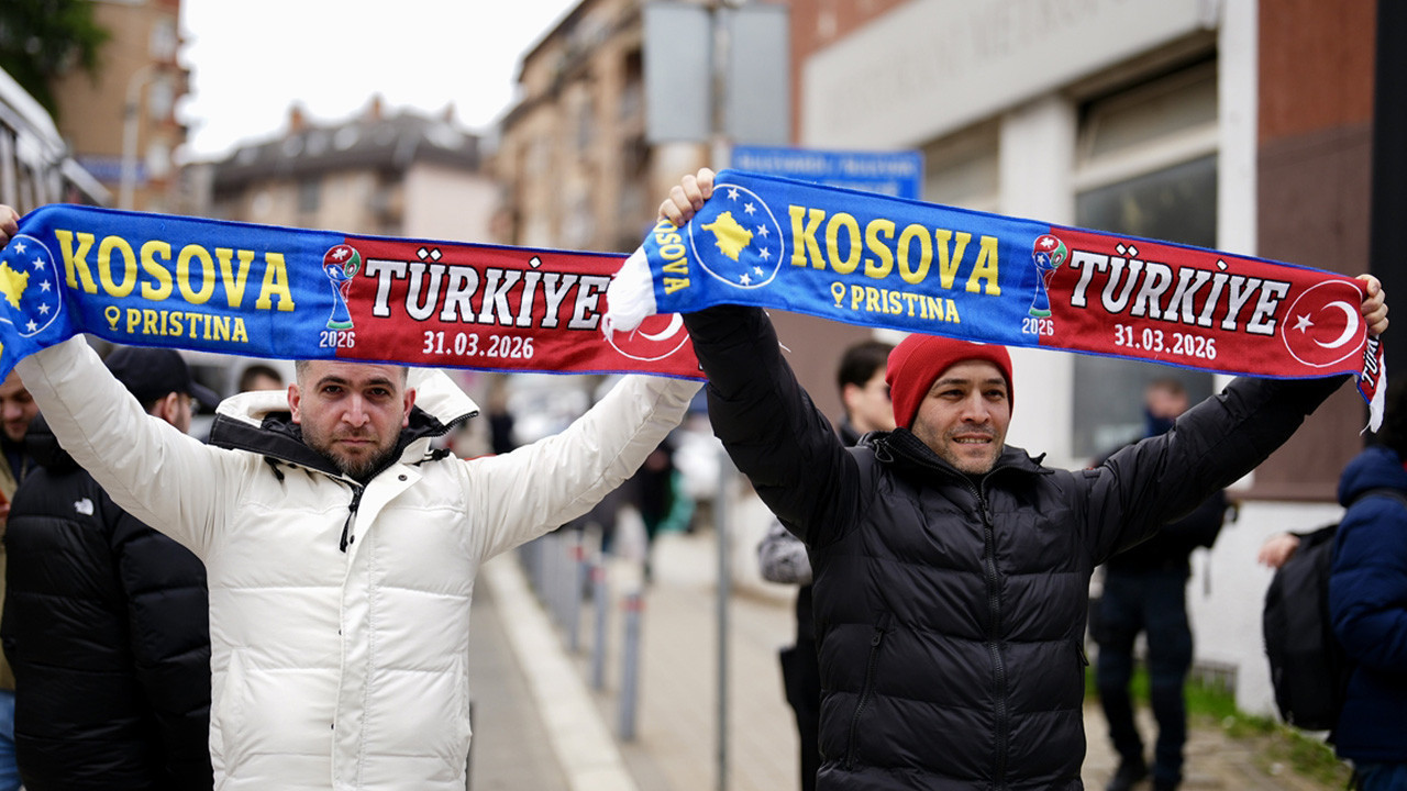 Kosova-Türkiye maçının oynanacağı Priştine'de heyecan arttı