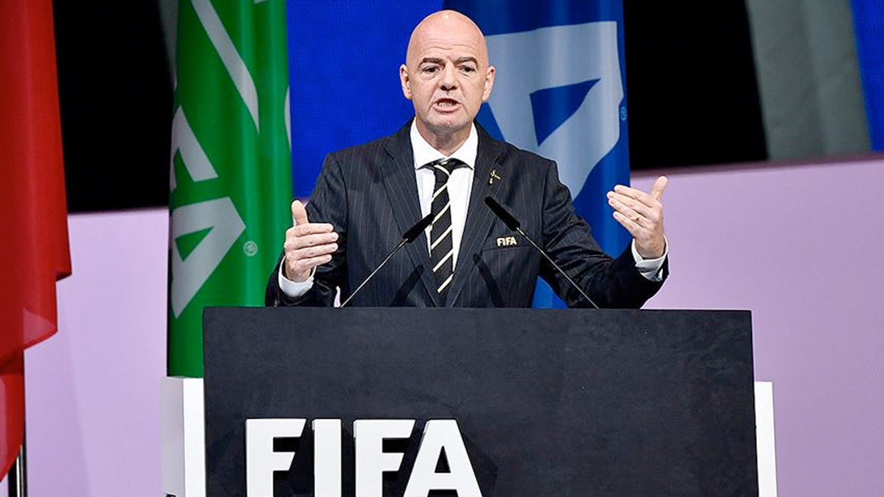 FIFA Başkanı Infantino'dan Türkiye'ye tebrik mesajı