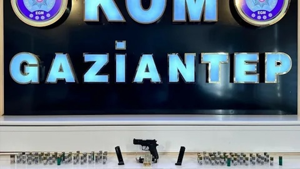 Gaziantep silah kaçakçılığı operasyonu: 4 zanlı yakalandı