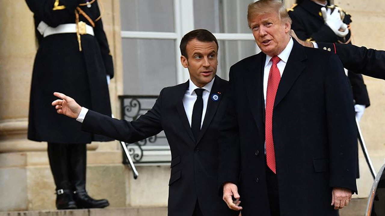 Fransa Cumhurbaşkanı Macron'dan Trump'ın sözlerine cevap