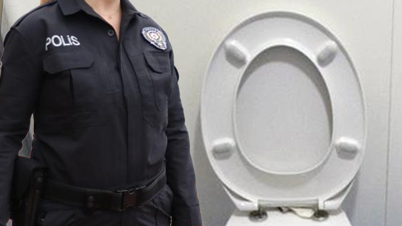Kayseri'de mide bulandıran skandal! Kadın polisi tuvalette gizlice kayda aldı