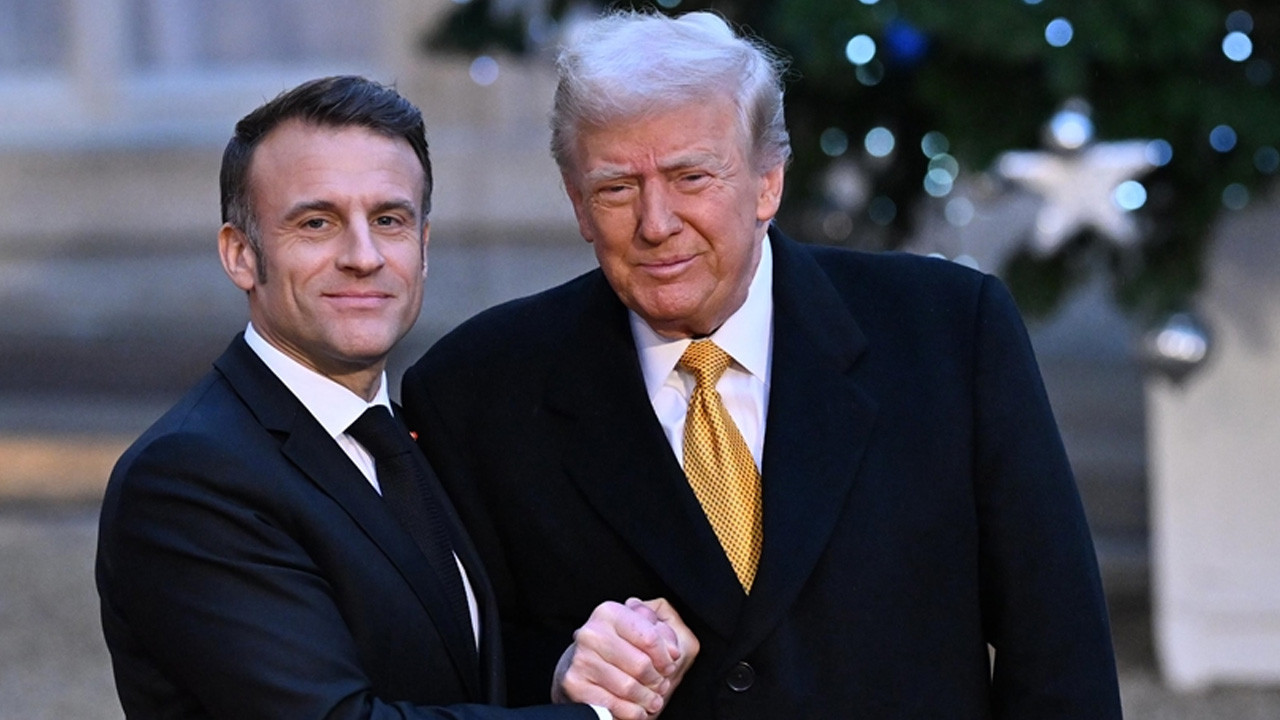 Trump'tan Macron hakkında olay sözler: Hala yediği sağ kroşenin etkisinde