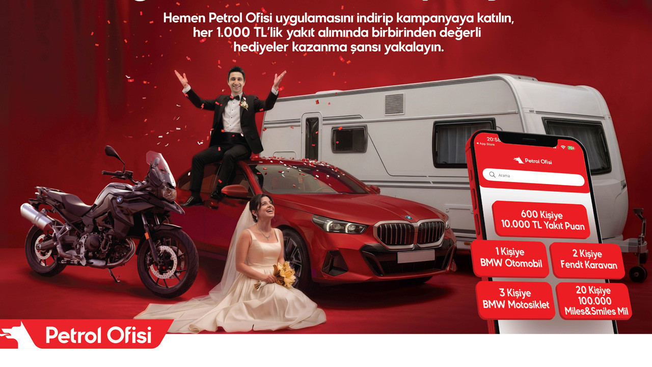 Petrol Ofisi’nden 1.000 TL'lik yakıt alımına büyük kampanya