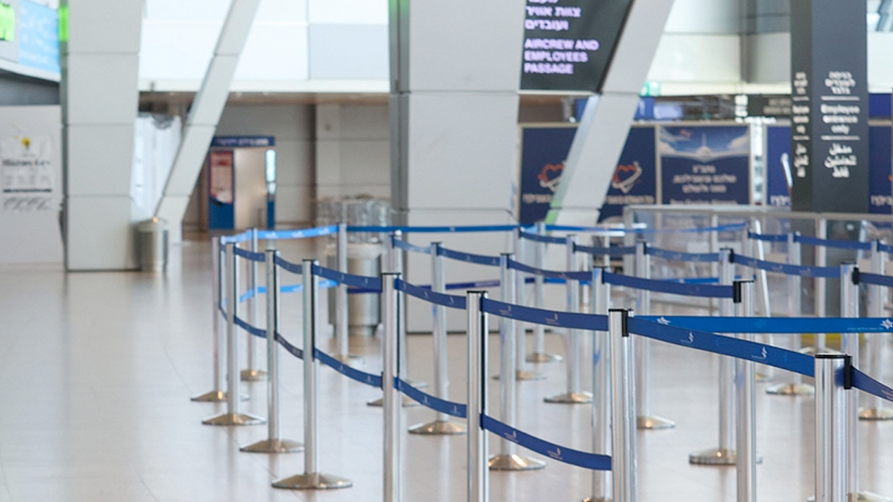 İsrail'in Ben Gurion Havalimanı tahliye edildi! Bir paketten zehirli duman yayıldı