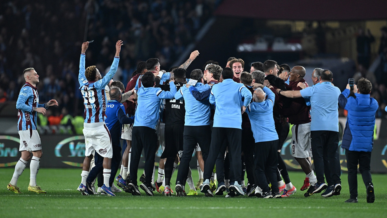Trabzonspor son 4 sezon içinde ilk kez şampiyonluğ…