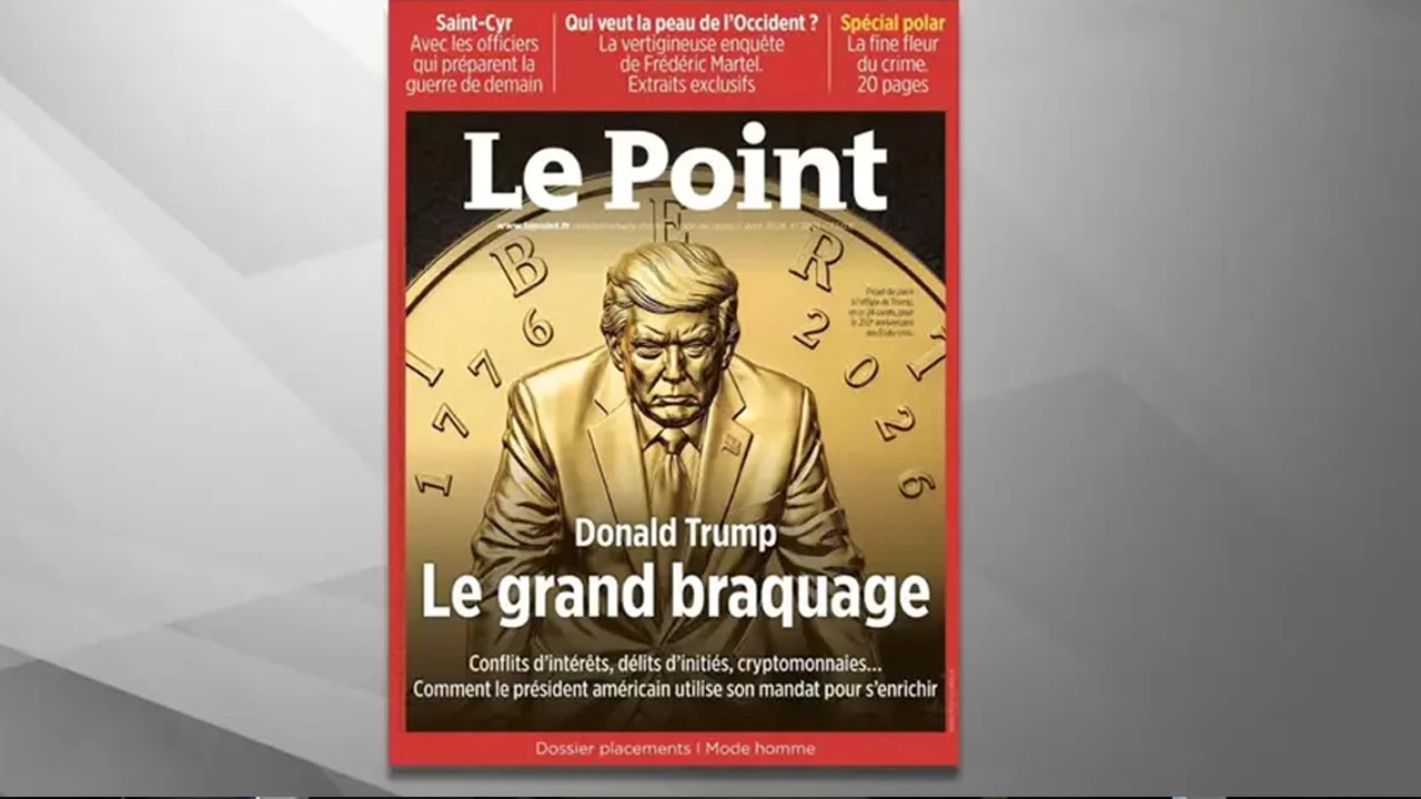 Fransız dergiden Trump'ı çıldırtacak kapak: Büyük soygun