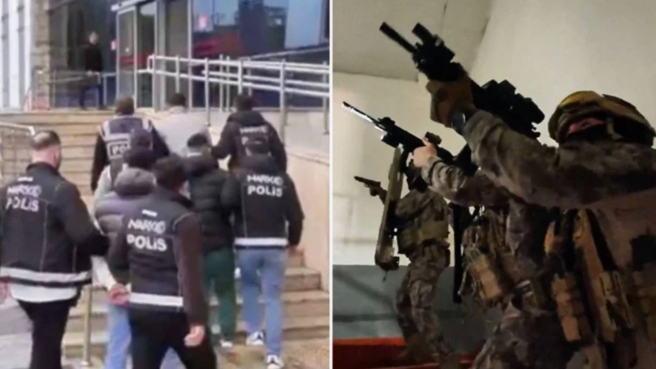 59 ilde narkotik operasyonu: 529 kişi gözaltına alındı