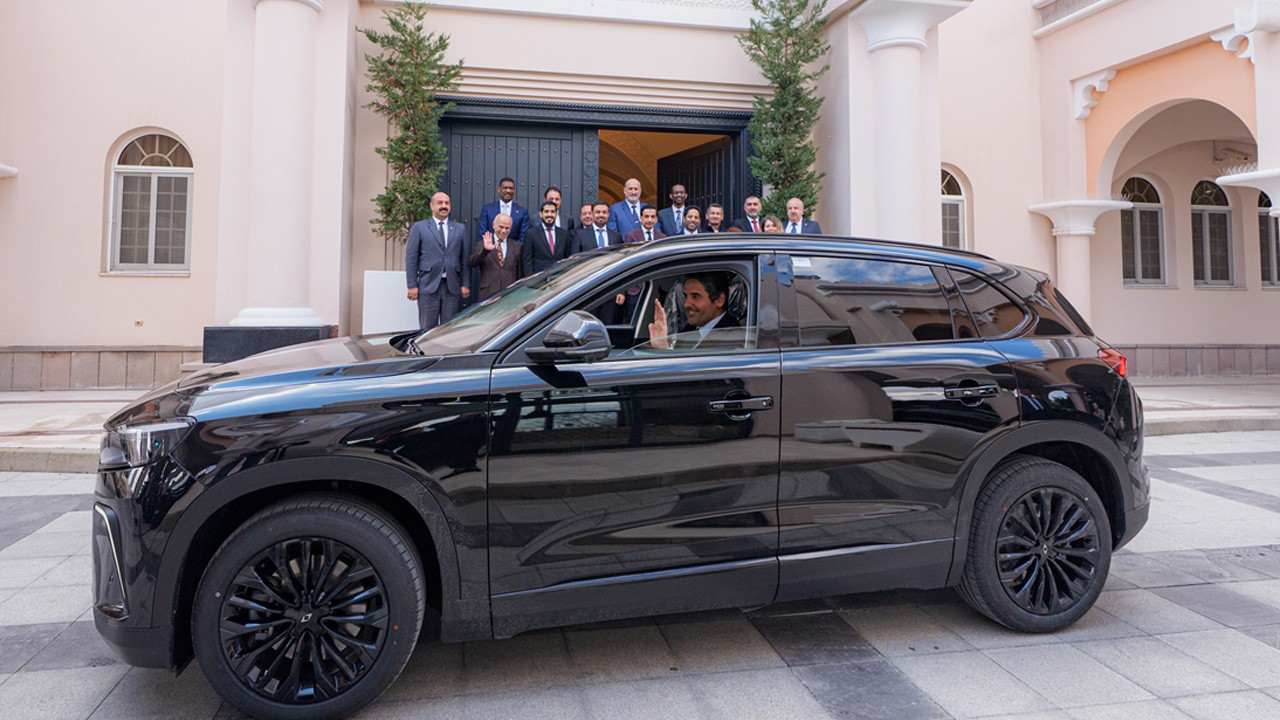 Katar'ın Ankara Büyükelçiliği 6 Togg satın aldı