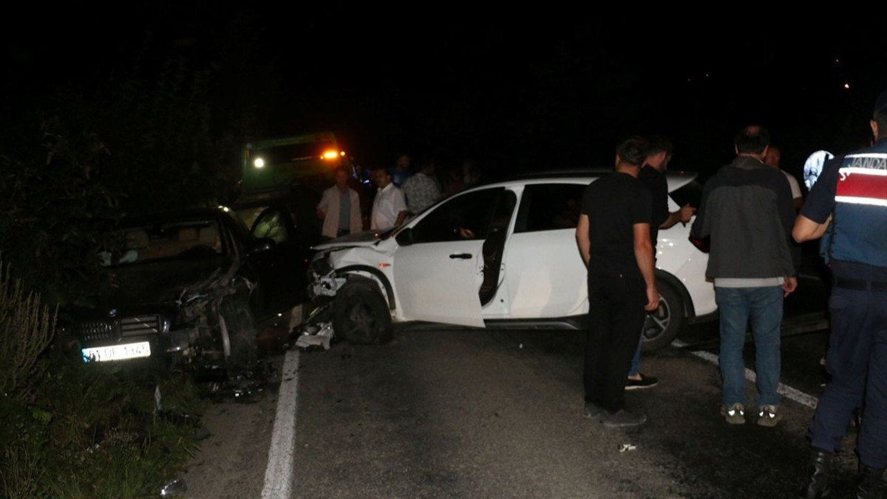 Trabzon'da kaza: 4 kişi yaralandı