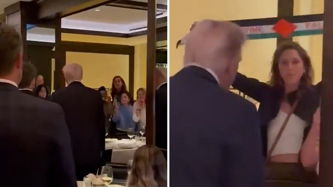 ABD Başkanı Trump'a restoranda protesto şoku!